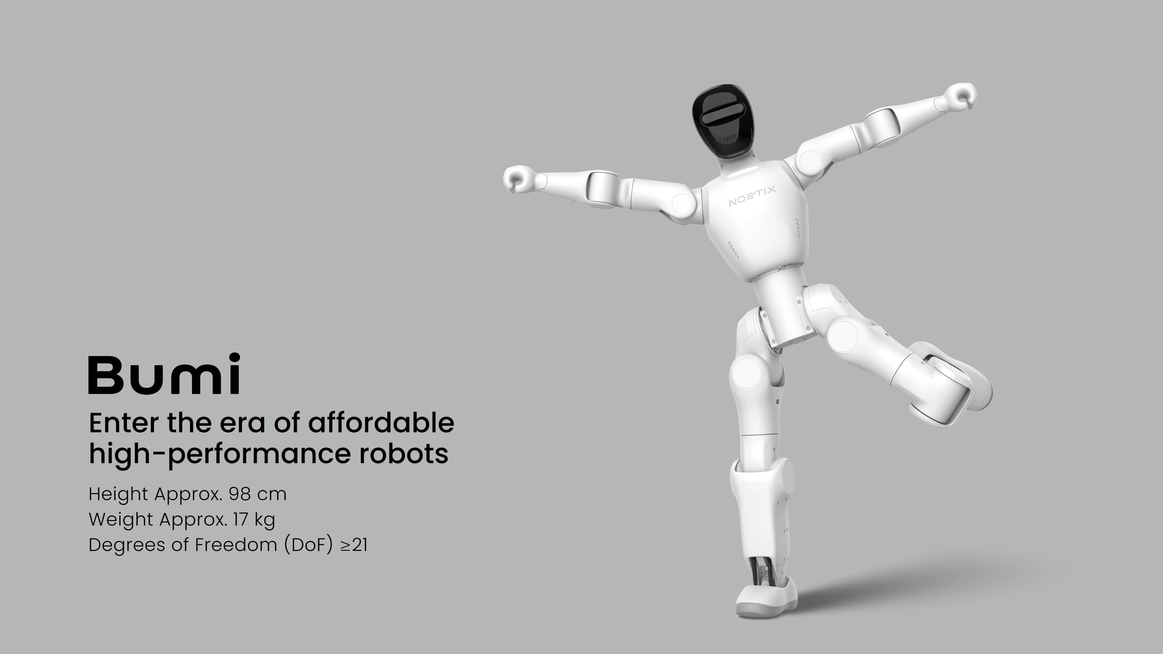 Noetix Bumi humanoid robot